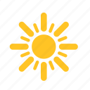 abstract, flower, shape, sun, sunset, weather, yellow