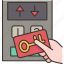 elevators, card, unlock, authorized, control 