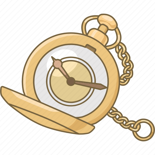 Accessory, antique, pocket watch, pocketwatch, time, timekeeping, timepiece icon - Download on Iconfinder