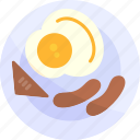 breakfast, cooking, egg, fried, kitchen