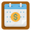 business, calendar, dollar, money, payment 