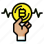 bitcoin, cryptocurrency, digital, money 