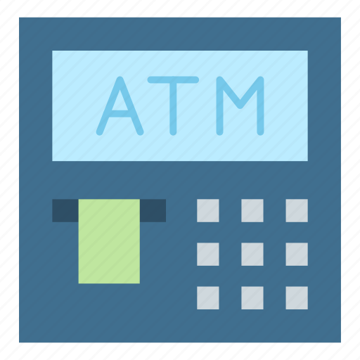 Atm, cash machine, billing machine, money icon - Download on Iconfinder