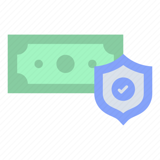 Cash secured financing, money, payment, security icon - Download on Iconfinder