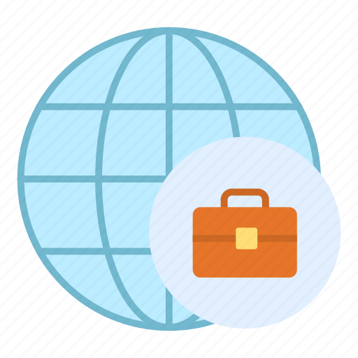 Global business, briefcase, global, international icon - Download on Iconfinder