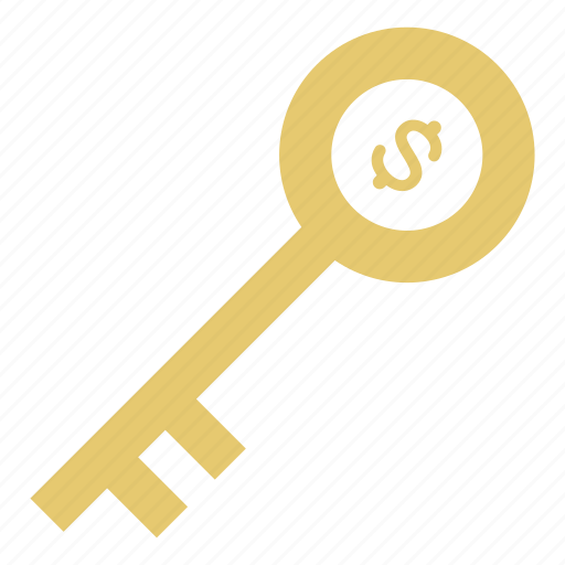 Successful investment, key, dollar, payment icon - Download on Iconfinder