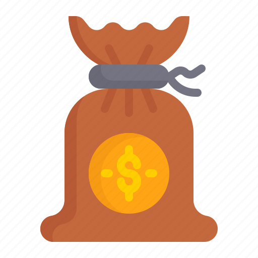 Bank, banking, dollar, money bag, business and finance icon - Download on Iconfinder