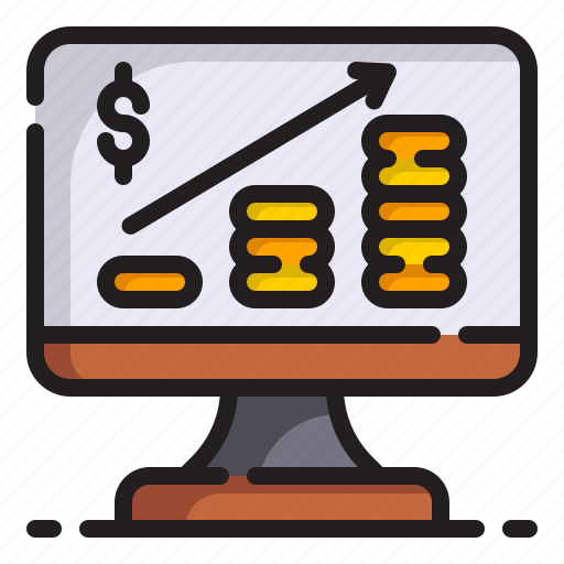 Financial, profit, money, stock, market, growth, chart icon - Download on Iconfinder