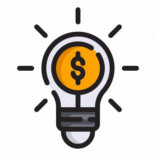 Idea, light, bulb, money, invention, technology, miscellaneous icon - Download on Iconfinder