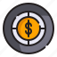 target, shooting, circular, coin, money, business and finance 