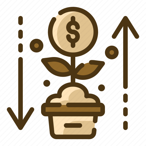 Profit, profitable, motivation, investment, cash, coin, money icon - Download on Iconfinder