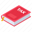 accounting book, tax book, tax bookkeeping, tax notebook, tax record