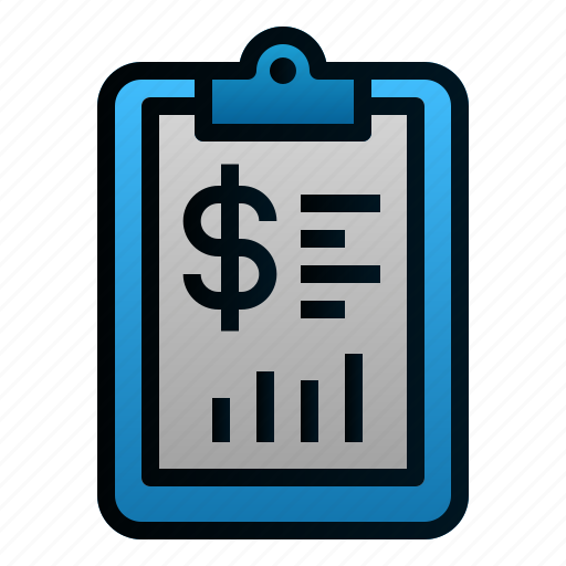 Accounting, business, clipboard, data, finance, report icon - Download on Iconfinder