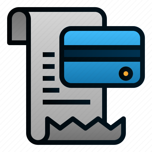 Accounting, bills, credit, file, paper, payment icon - Download on Iconfinder
