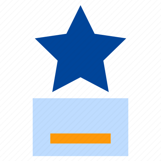 Trophy, reward, achievement, champion, winner, award, star icon - Download on Iconfinder