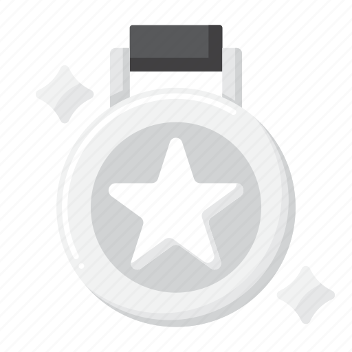 Silver, medal icon - Download on Iconfinder on Iconfinder