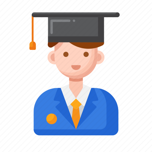 Student, male icon - Download on Iconfinder on Iconfinder