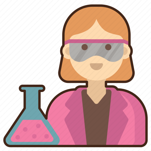 Scientist, female icon - Download on Iconfinder