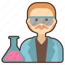 scientist, male