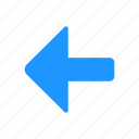 arrow, back button, navigation, pointer 