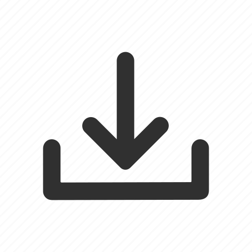 Arrow, download, navigate, pointer icon - Download on Iconfinder