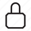 lock, secure, in 