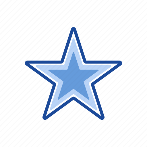 Favorite, gold star, rating, star icon - Download on Iconfinder