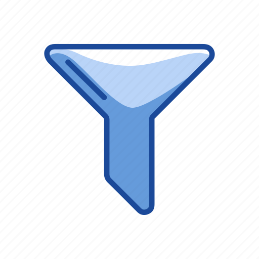 Filter, funnel, sort, sales funnel icon - Download on Iconfinder