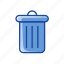 delete, garbage, remove, trash can 
