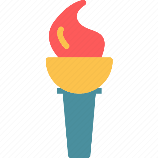 Fire, flame, olympic, torch icon - Download on Iconfinder