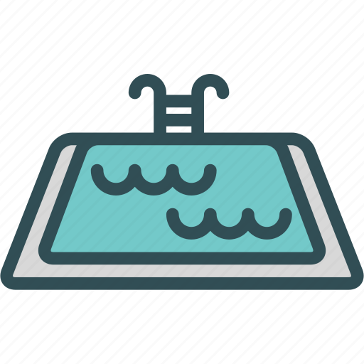 Danger, drown, people, pool, summer, swim, water icon - Download on Iconfinder