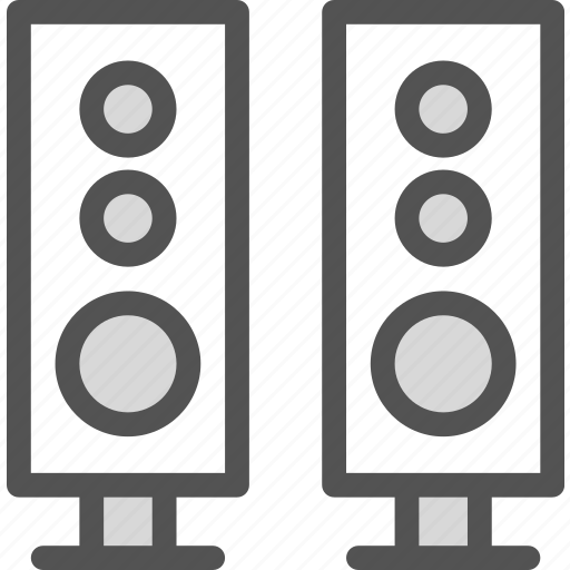 Cinema, music, set, sound, speakers icon - Download on Iconfinder