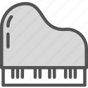keyboard, music, piano, singer, solo