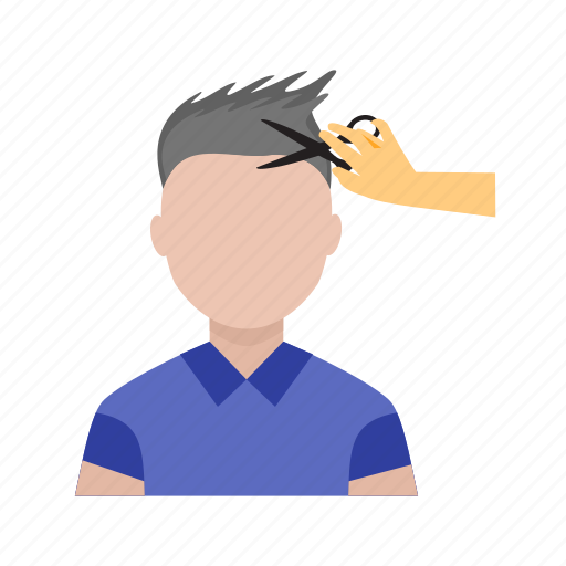 Barber, cut, cutting, hair, hair cut, hair style, man icon - Download on Iconfinder