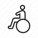 disability, disabled, healthcare, people, sitting, wheelchair