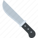 chef knife, dagger, hunting knife, kitchen knife, table knife