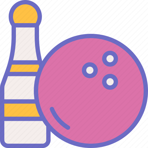 Bowling, sport, pin, game, hobby icon - Download on Iconfinder