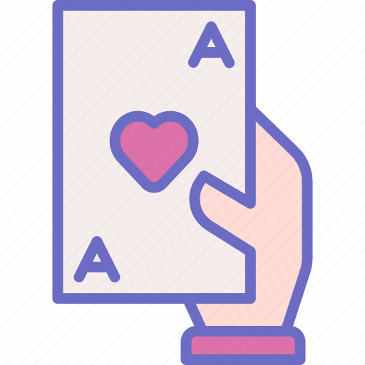 Card, playing, love, hand, poker icon - Download on Iconfinder