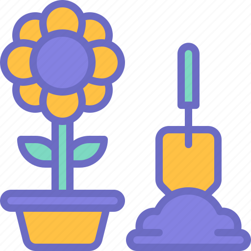 Flower, plant, gardening, stove, growth icon - Download on Iconfinder
