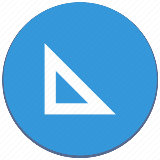 Angle, design, geometry, instrument, material, ruller icon - Download on Iconfinder