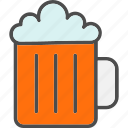 beer, mug, alcohol, beverage, brewery, craft, drink