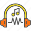 headphone, headset, headwear, music, podcast 