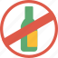 alcohol, drunk, forbidden, no, stop 