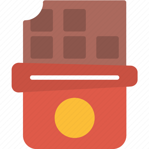 Bar, chocolate, cocoa, dark, sweet, yummy icon - Download on Iconfinder