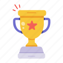 star trophy, achievement, winner trophy, winner reward, winner award