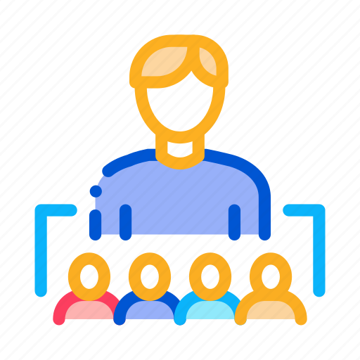 Working, team, leadership, administrator, business, process icon - Download on Iconfinder