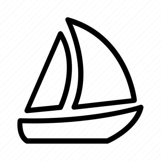 Boat, sailboat, sea, adventure icon - Download on Iconfinder