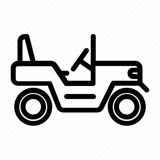 Jeep, car, vehicle, military, army icon - Download on Iconfinder