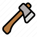 axe, lumber, wood, construction, timber, weapon, forest, tool