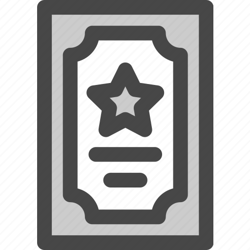 Award, certificate, diploma, honor, recognition, reward, star icon - Download on Iconfinder